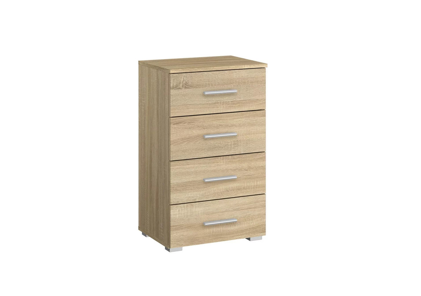 Alabama 4 Drawer Narrow Chest Sonoma Oak