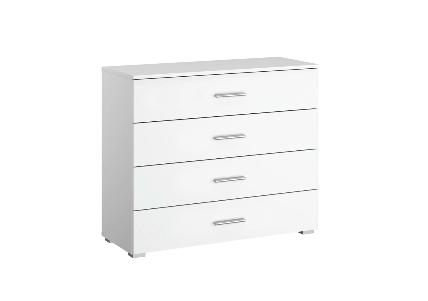 Alegro 4 Drawer Wide Chest Alpine White