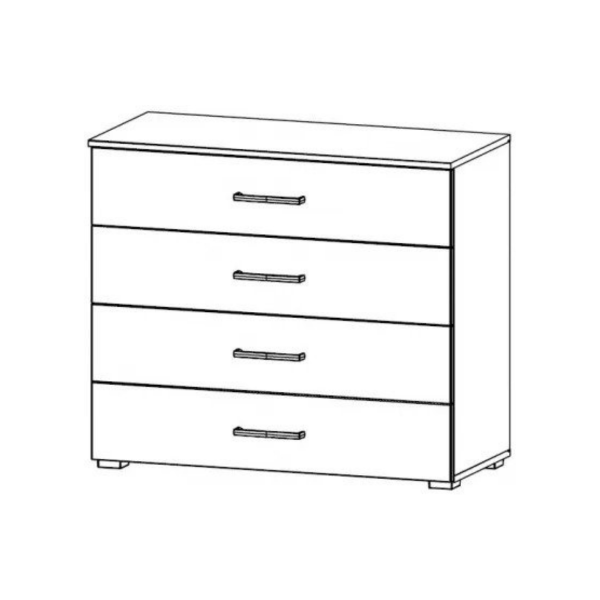 Barcelona 4 Drawer Chest