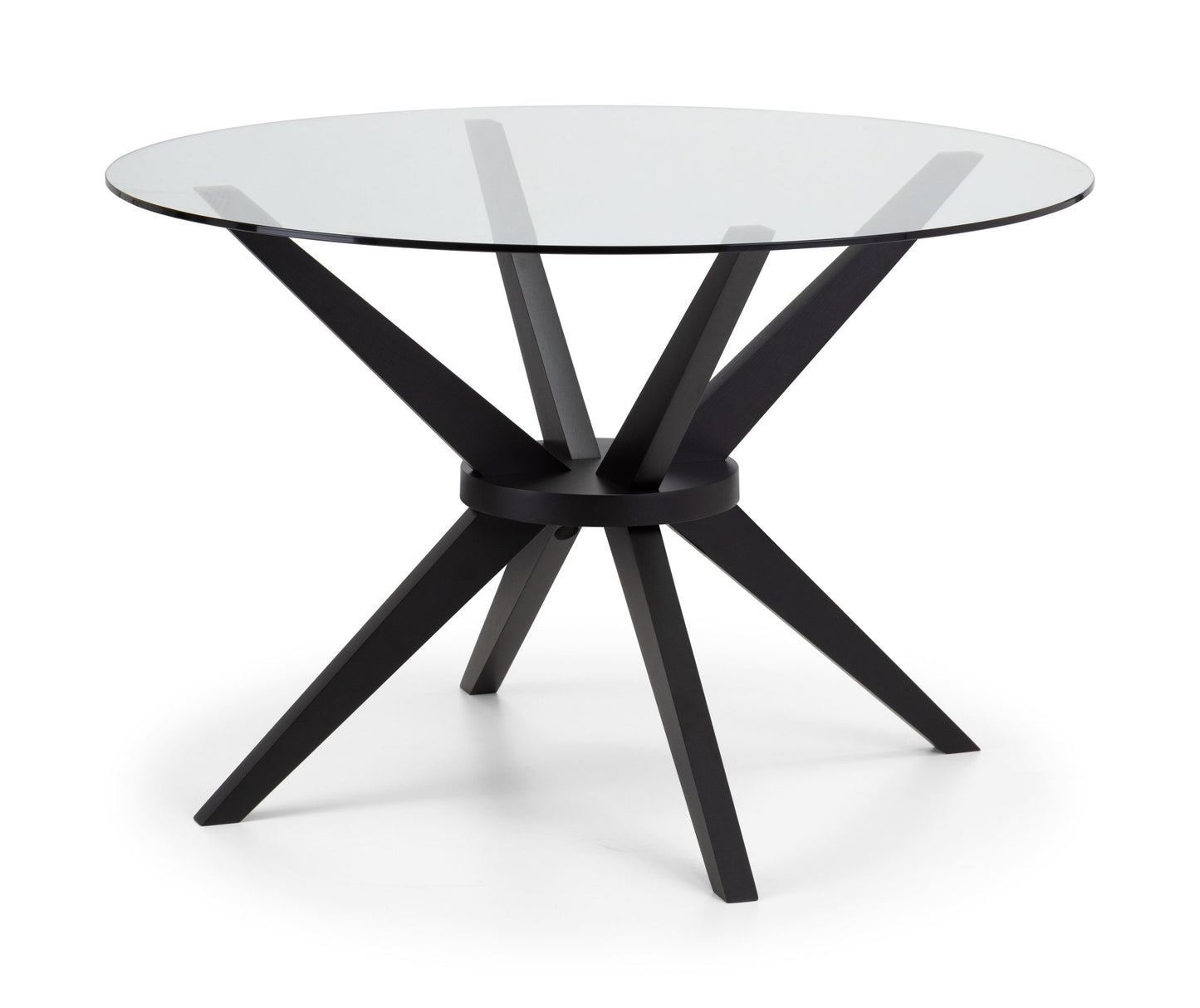 Hayden 1.2m Round Glass Table