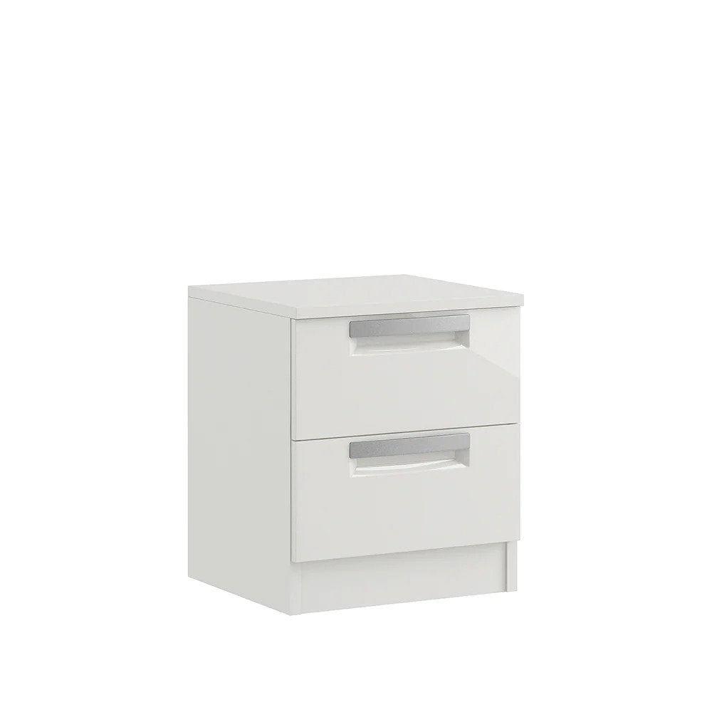 Milan 2 Drawer Bedside Chest