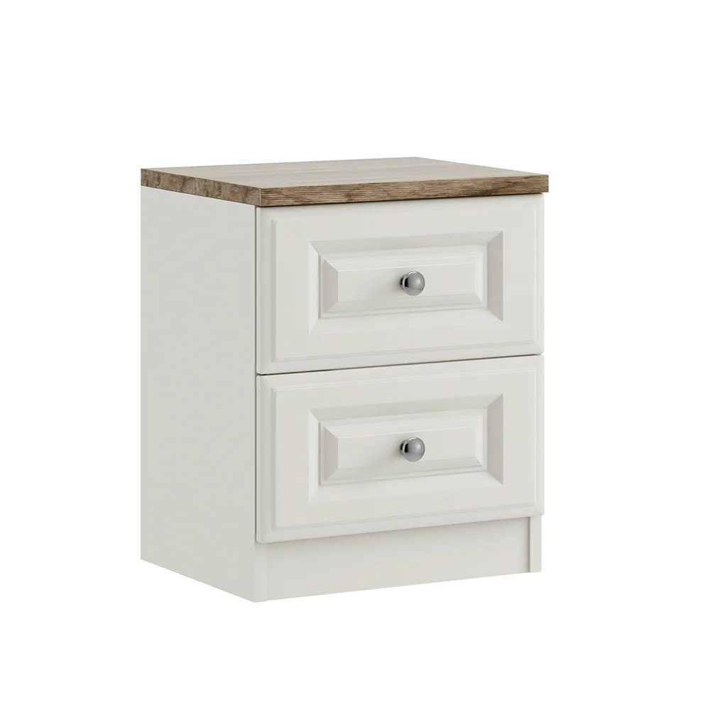 Naples 2 Drawer Bedside Chest