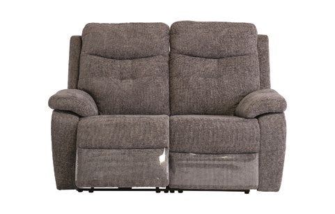 Stockholm Graphite Chanel 2 Seater Electric Sofa
