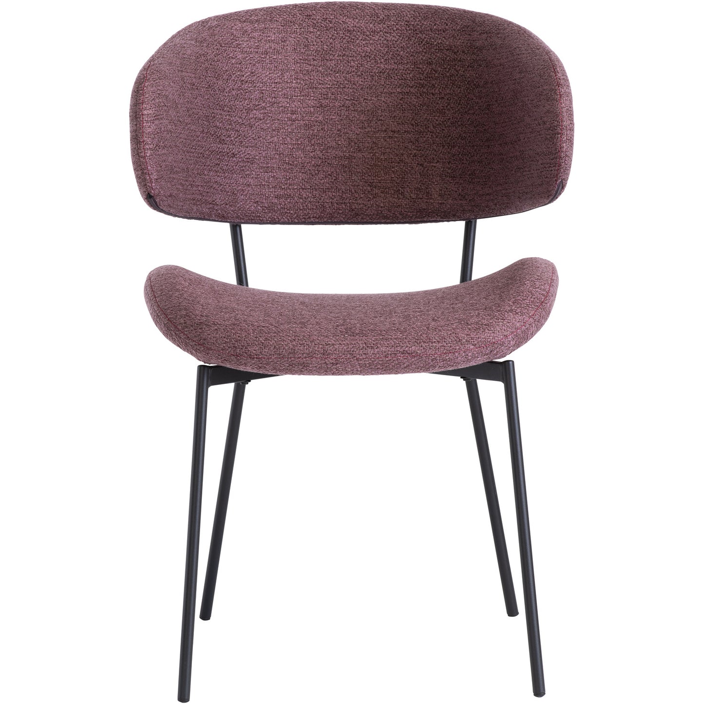 Willow Fabric Chair Dusty Rose