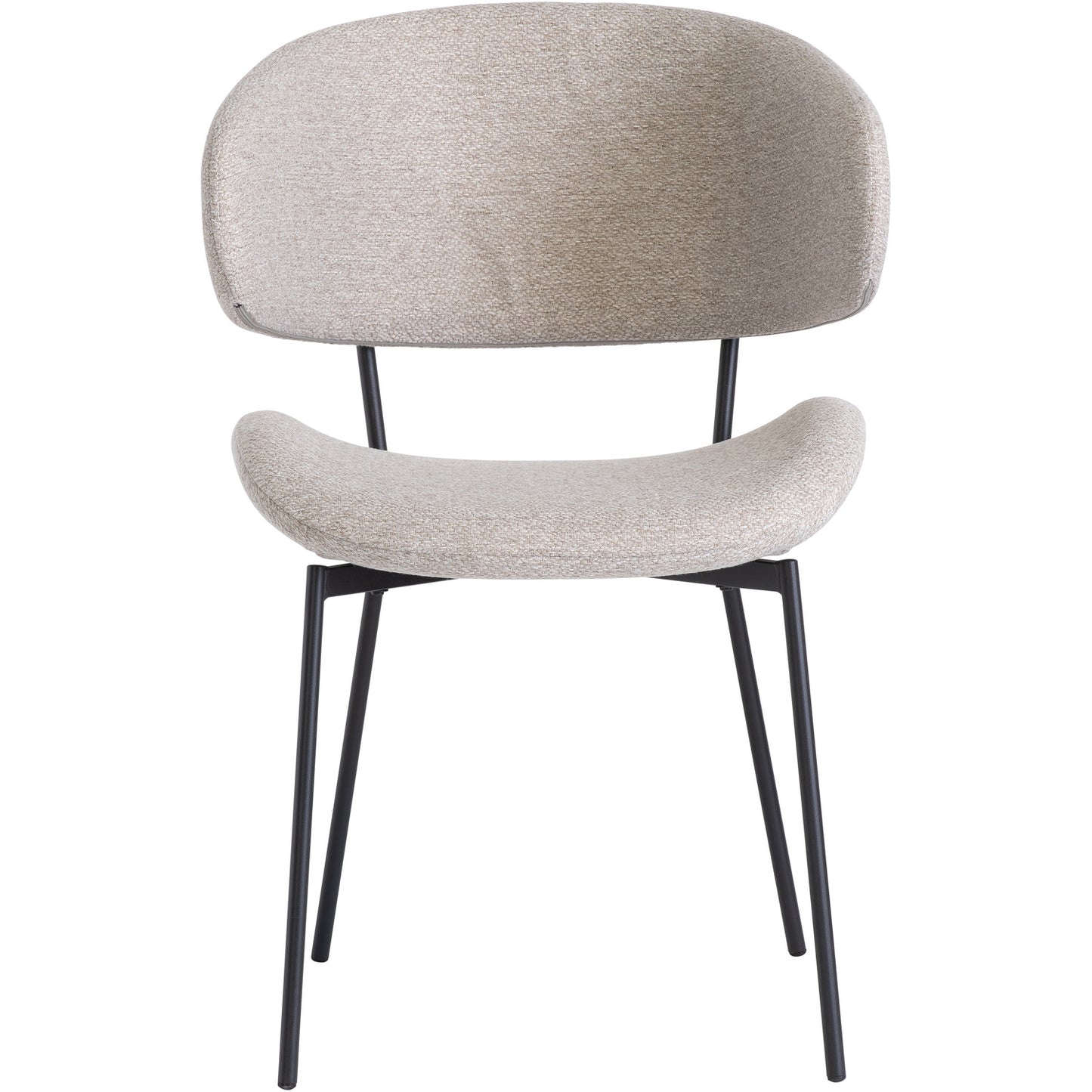 Willow Fabric Chair Linen Neutral