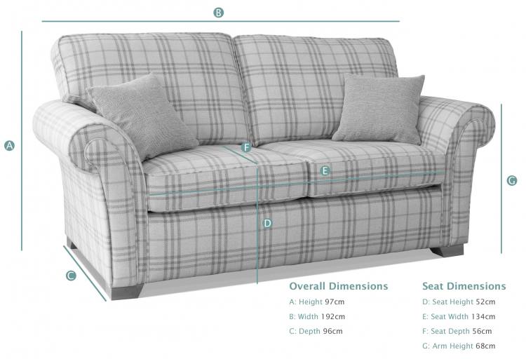 Lancaster 2 Seater Sofa
