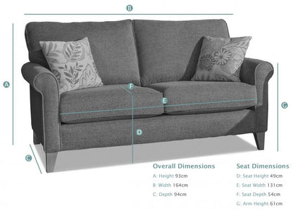 Prague 2 Seater Sofa Bed
