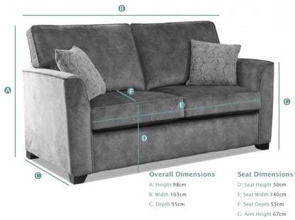 Rome 2 Seater Sofa