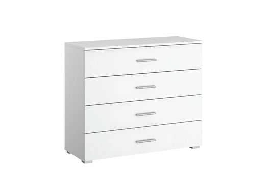 Alabama 4 Drawer Wide Chest Alpine White