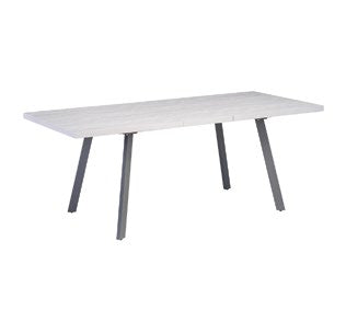 Athens Light Rhine 1.6m (+0.4m) Extending Dining Table