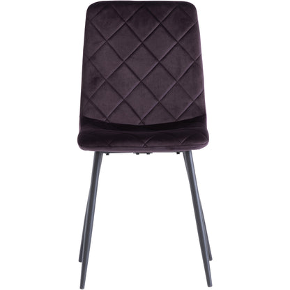 Bella Dining Chair Aubergine Purple