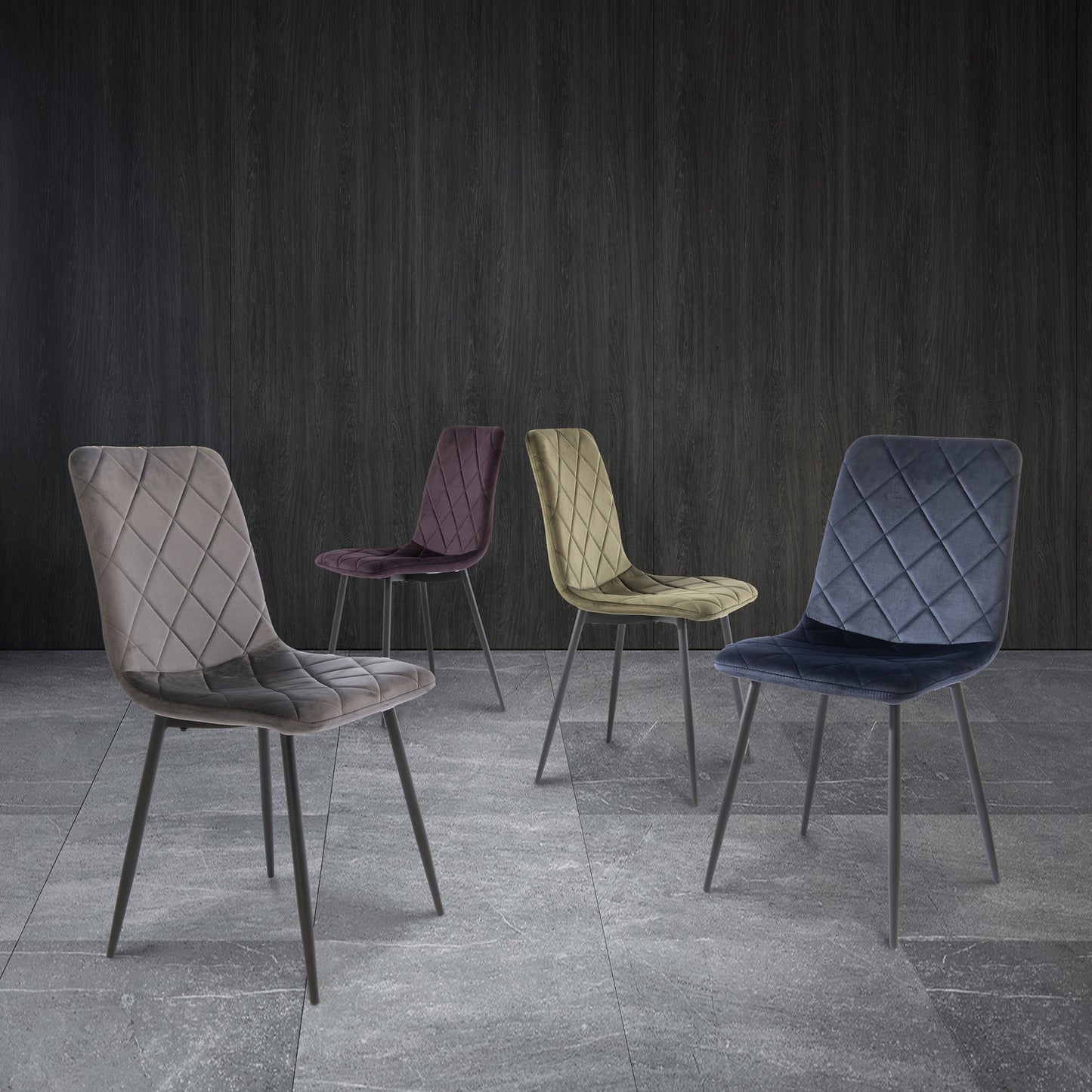 Bella Dining Chair Deep Blue
