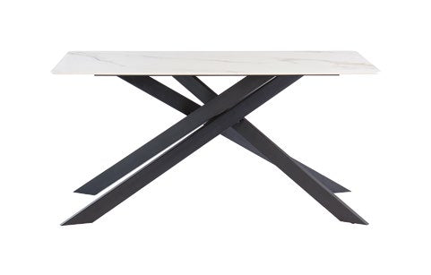 Camilla Kass Gold Black Leg 1.6M Dining Table