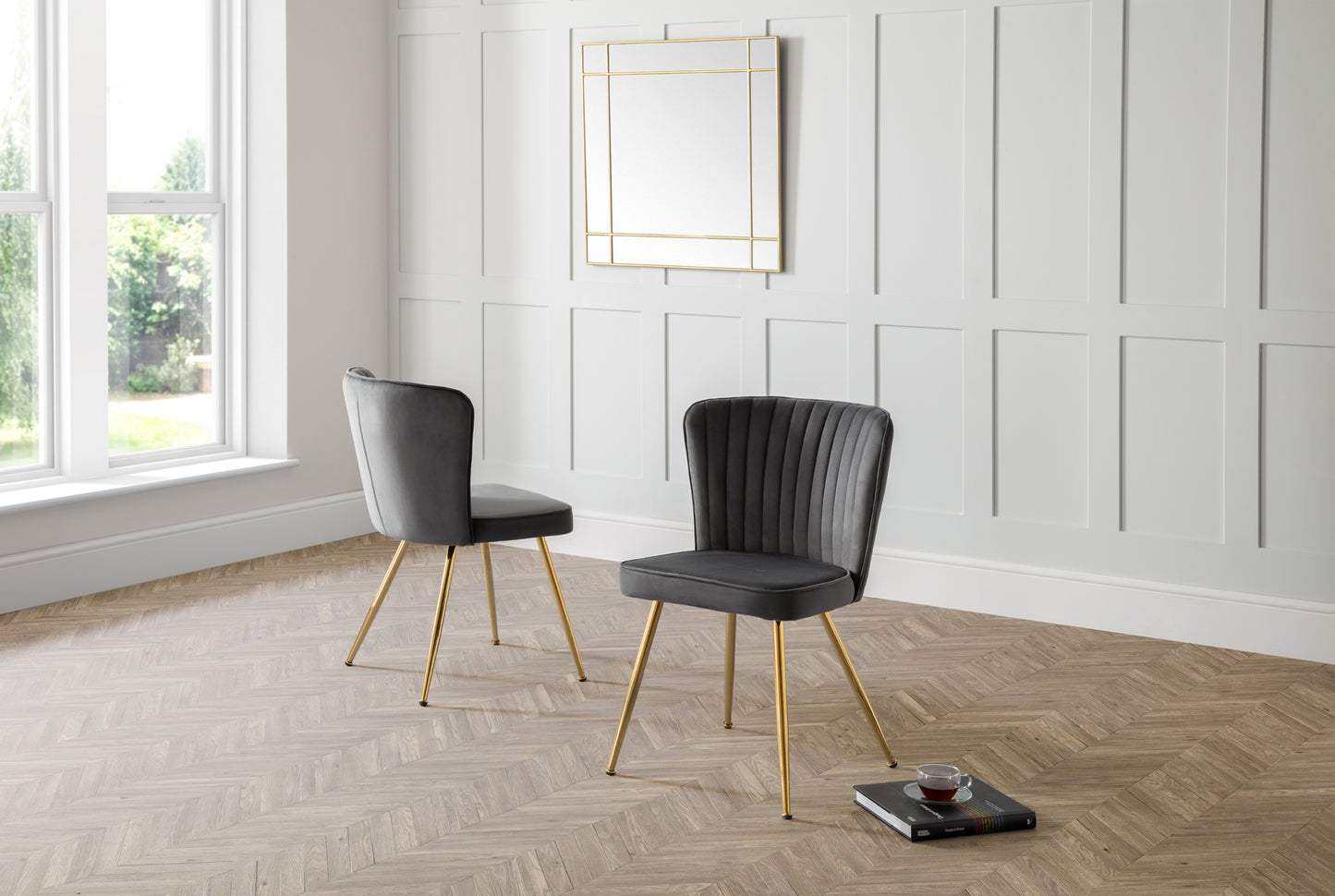 Cannes Dining Chair Grey