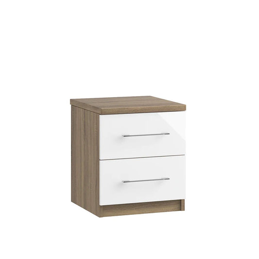 California 2 Drawer Bedside