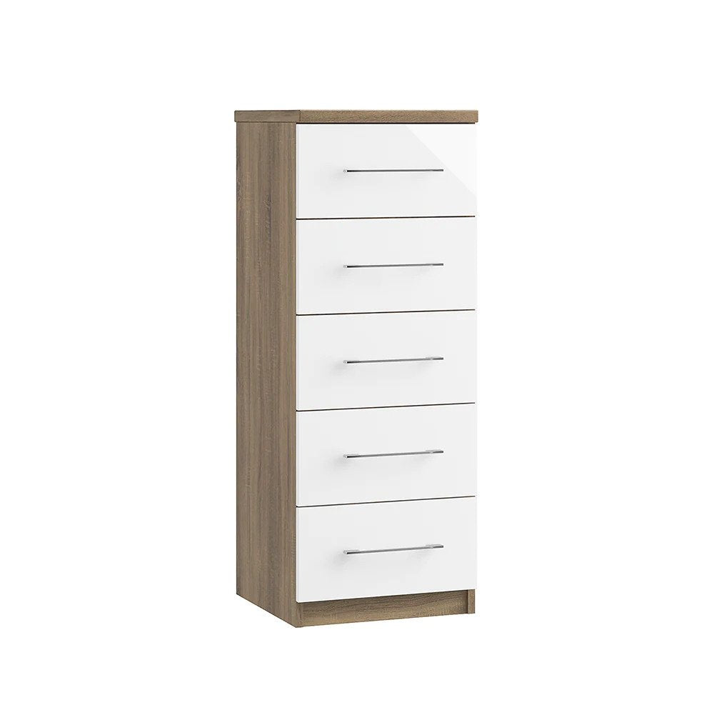 California 5 Drawer Narrow Chest