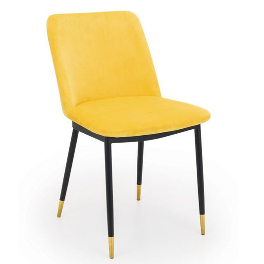 Delaunay Dusky Mustard Dining Chair