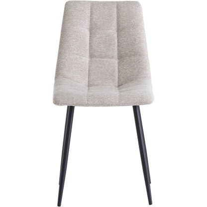 Esme Fabric Dining Chair Neutral Linen
