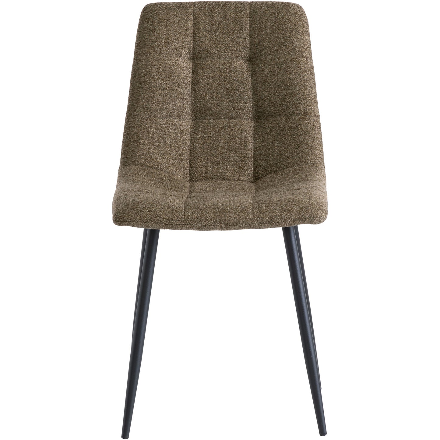 Esme Fabric Dining Chair Olive Green
