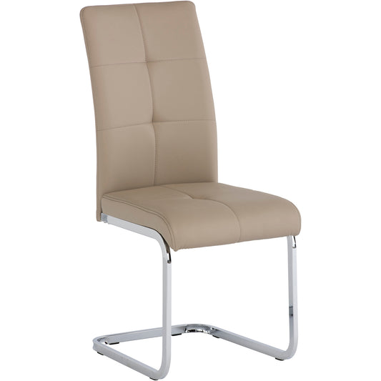 Florence PU Dining Chair Stone