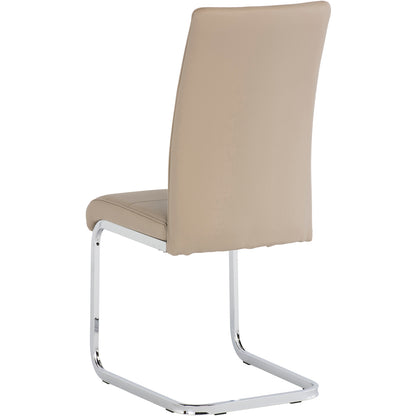 Florence PU Dining Chair Stone