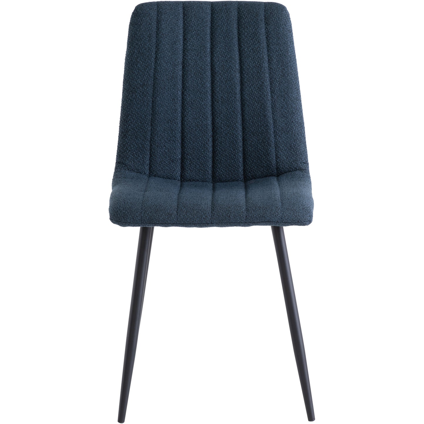 Lara Weave Blue Fabric Dining Chair