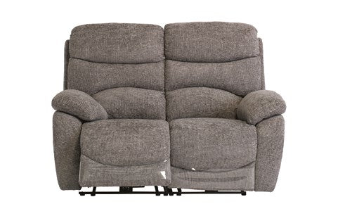 Lisbon Ash Chanel 2 Seater Electric Recliner Sofa
