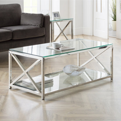 Miami Coffee Table Silver