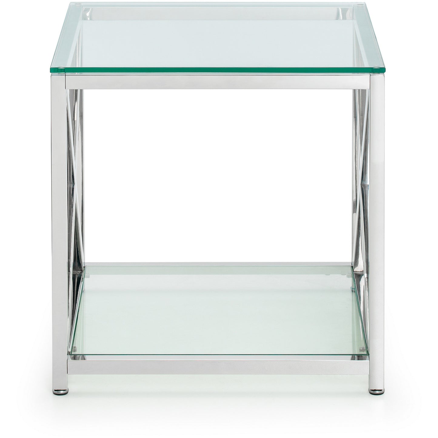 Miami Lamp Table Silver