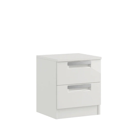 Milan 2 Drawer Bedside Chest