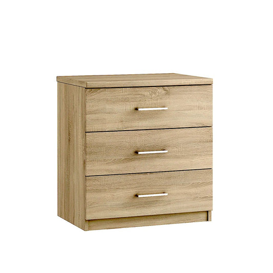 Madeira 3 Drawer Midi Chest