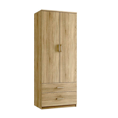Madeira Double Tall 2 Drawer Gents Robe (With One Deep Drawer)