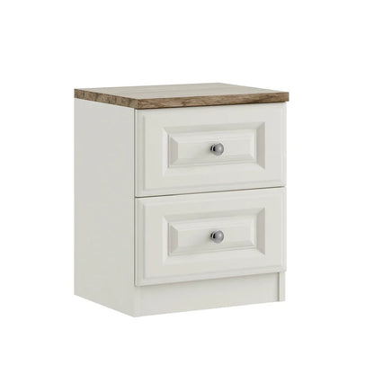Naples 2 Drawer Bedside Chest