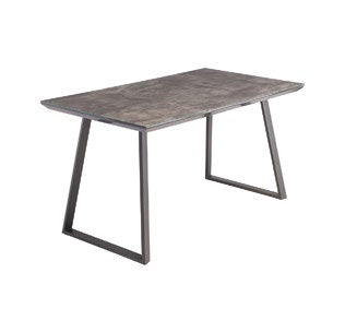 Paris Grey Cement Grey Leg 1.4m Dining Table
