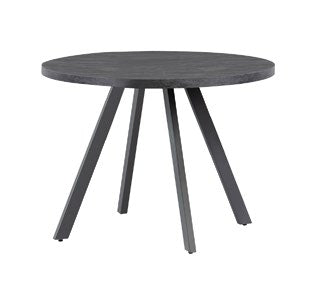 Picasso Dark Grey 1.07m Round Dining Table