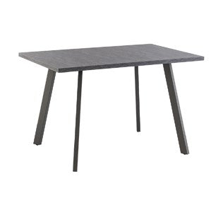 Picasso Dark Grey 1.2m Dining Table