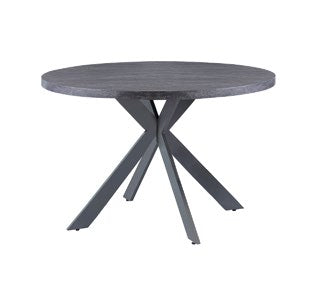 Picasso Dark Grey 1.2m Round Dining Table