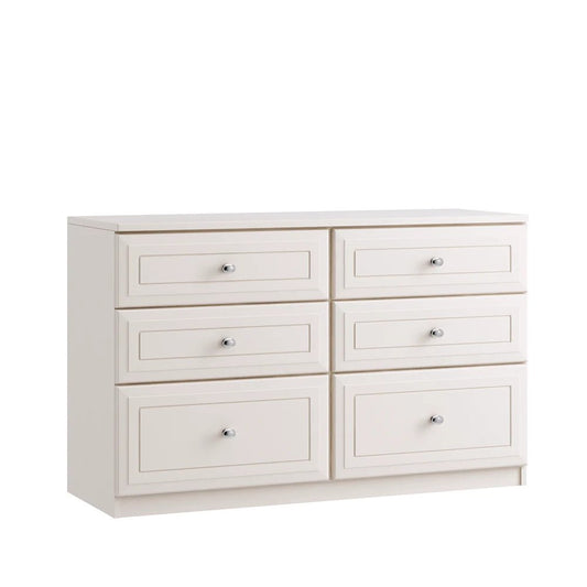 Ravello 6 Drawer Twin Chest (Inc Two Deep Drawers)