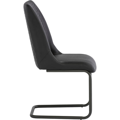 Ravello Faux Leather Dining Chair Grey