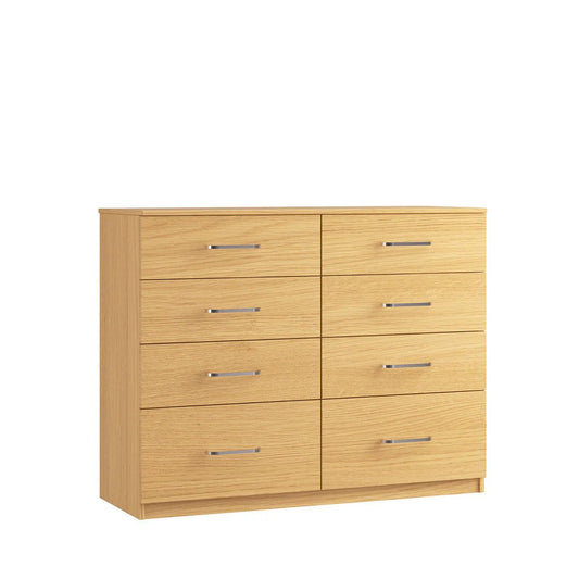 Ravenna 8 Drawer Twin Chest (Inc Two Deep Drawers)