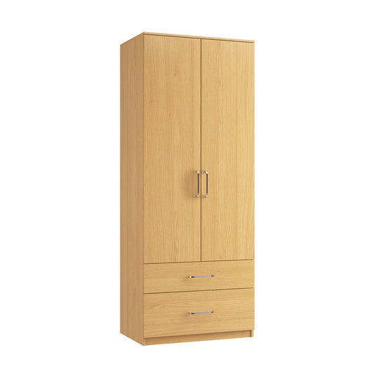 Ravenna Double Tall 2 Drawer Gents Robe (With One Deep Drawer)