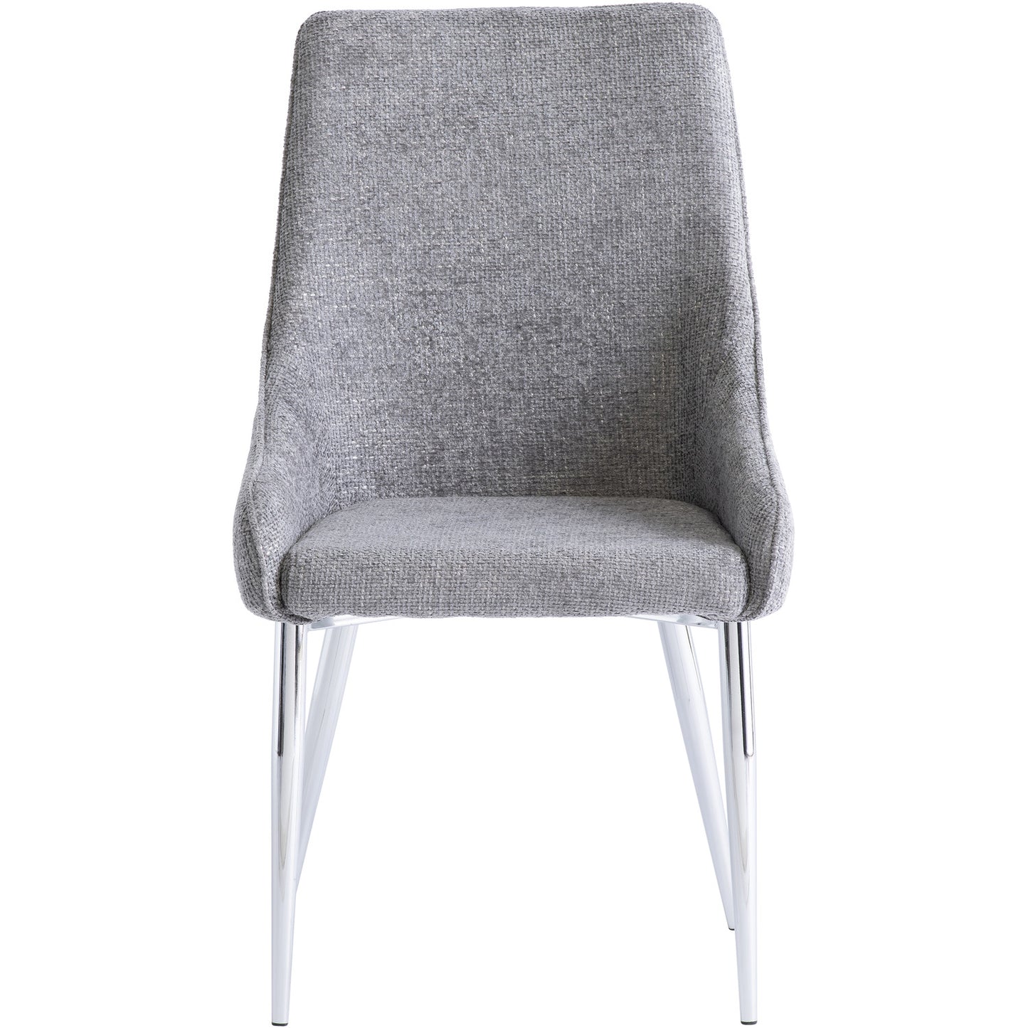 Rhone Textured Fabric Dining Chair Ash