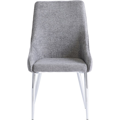Rhone Textured Fabric Dining Chair Ash