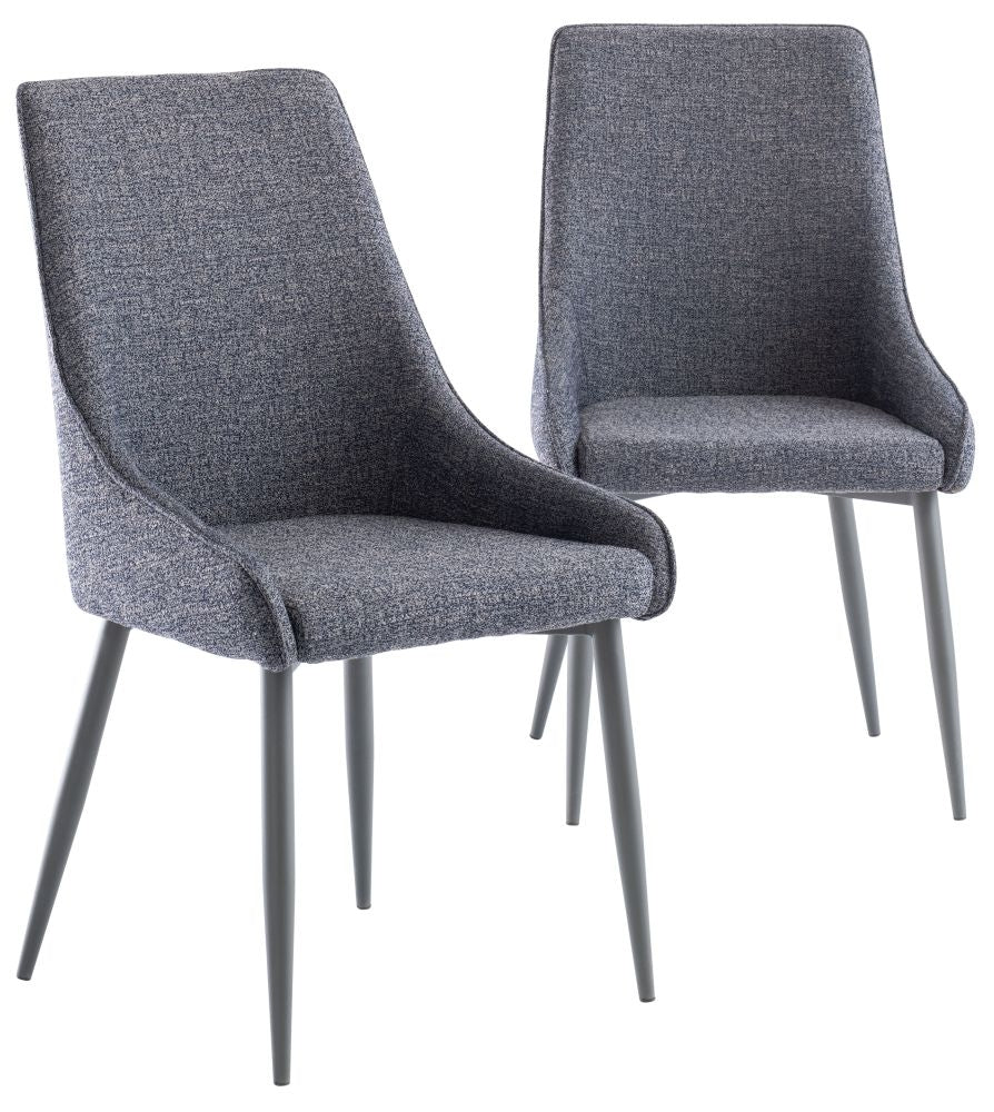 Rimini Dining Chair Fabric Blue