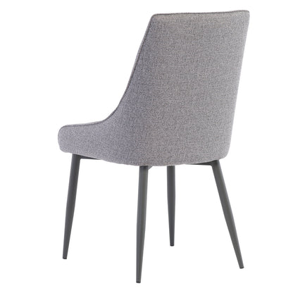 Rimini Dining Chair Fabric Mineral Grey