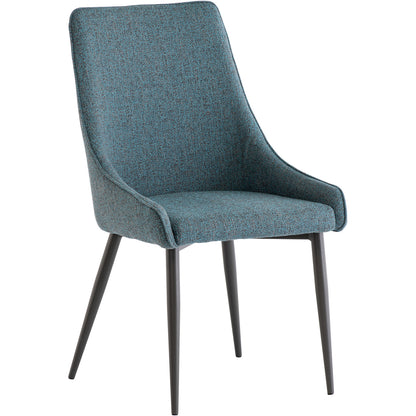 Rimini Dining Chair Fabric Teal