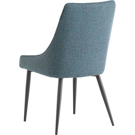 Rimini Dining Chair Fabric Teal