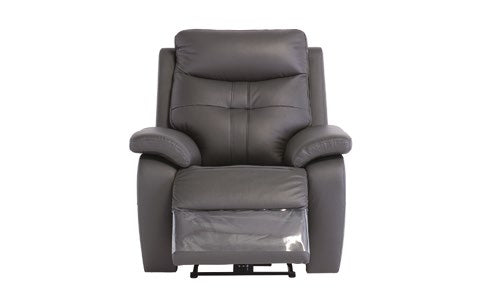 Stockholm Charcoal Armchair Electric Recliner