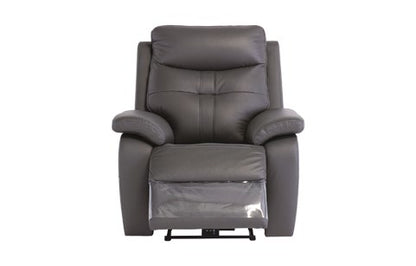 Stockholm Charcoal Armchair Electric Recliner