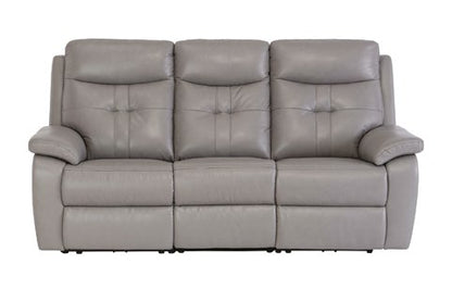 Stockholm Grey 3 Seater Electric Sofa